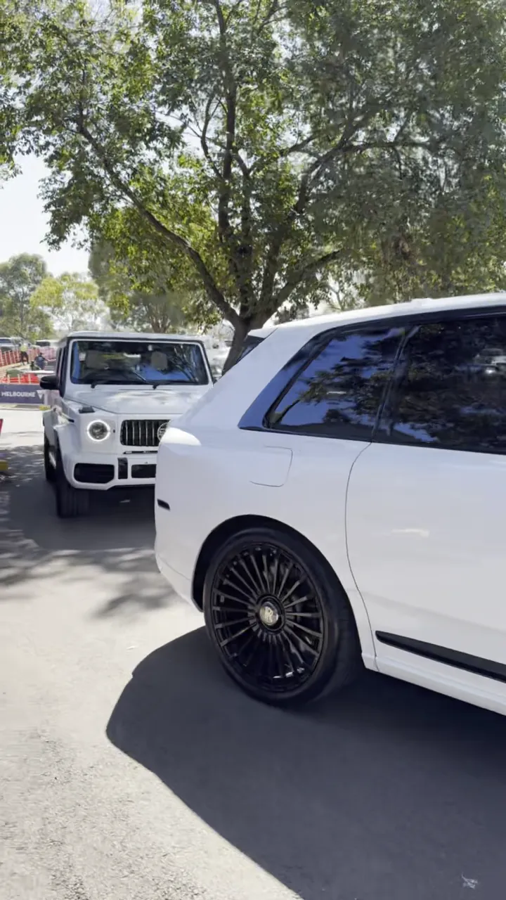 Real G Class Hire arrival in Sydney