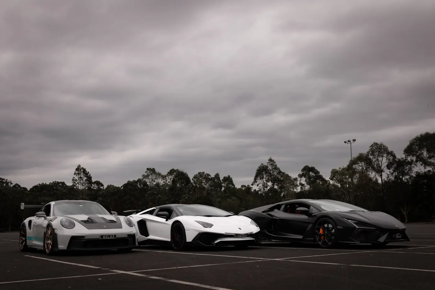 GT3 RS, Aventador SV and Revuelto