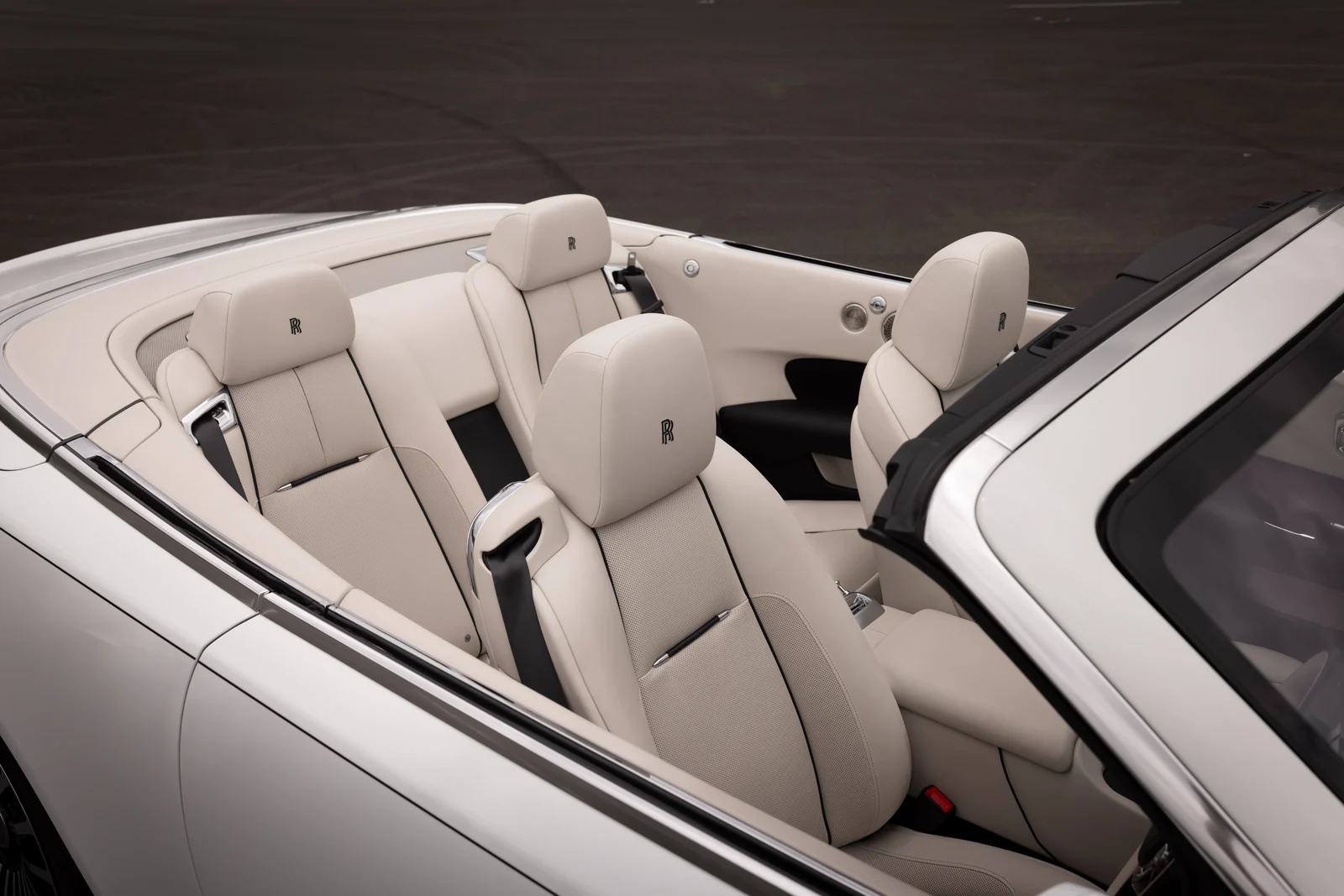 Open to the Sky interior — Rolls-Royce Dawn