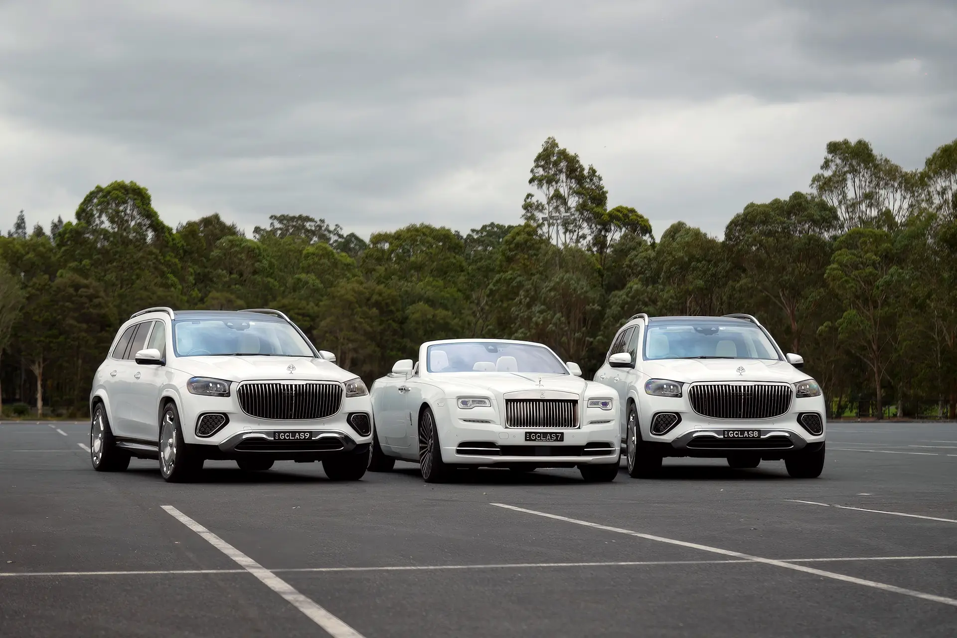 The Maybach Line Up — a chauffeured car package in Sydney