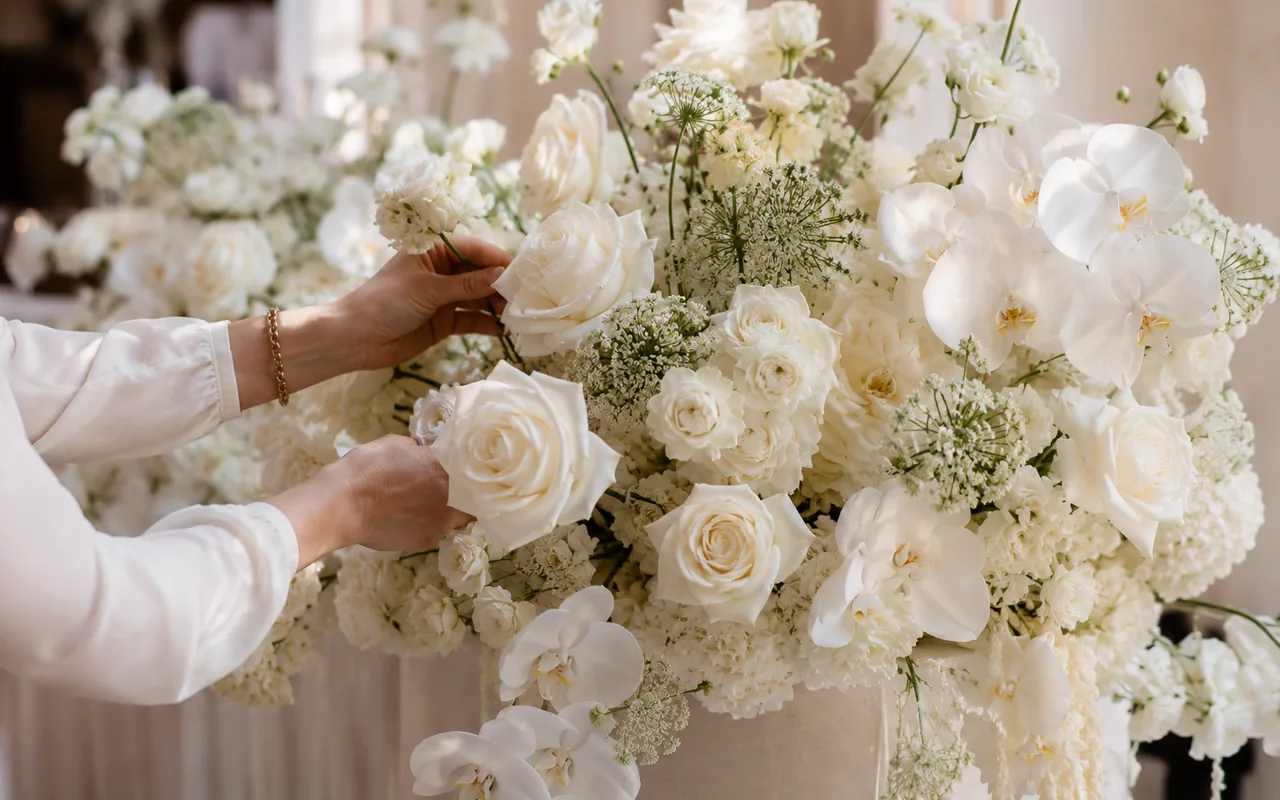 Floristry & styling — part of the full experience by G Class Hire