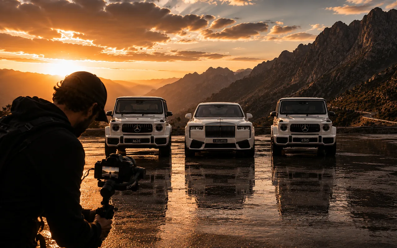 Photography — part of the full experience by G Class Hire
