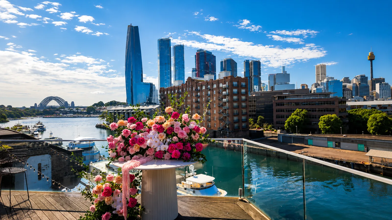 Doltone House Jones Bay Wharf, Pyrmont — a Sydney venue we chauffeur to
